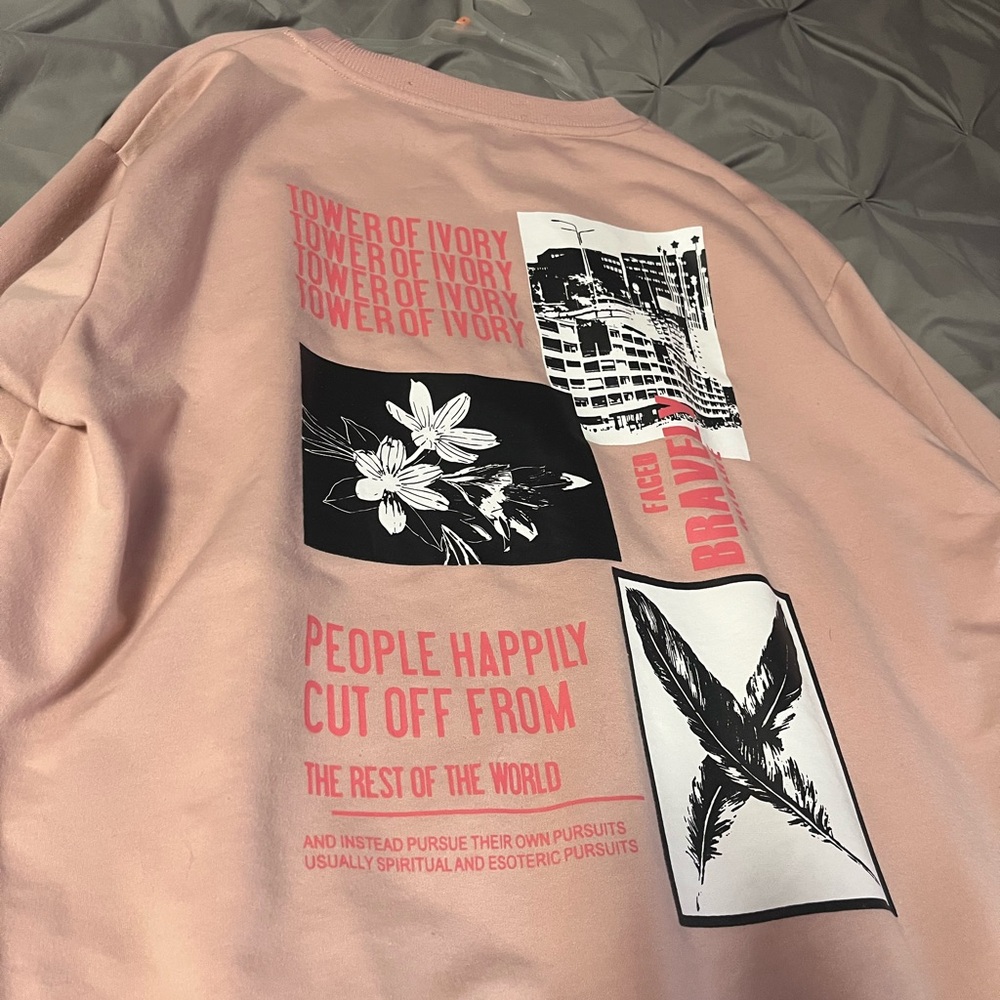 Pink Graphic Tee